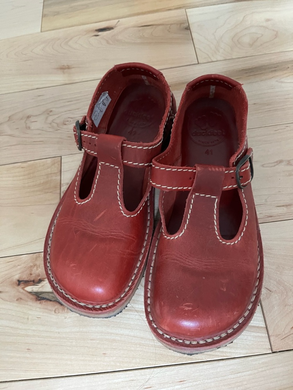 Duckfeet Lolland Granate 41